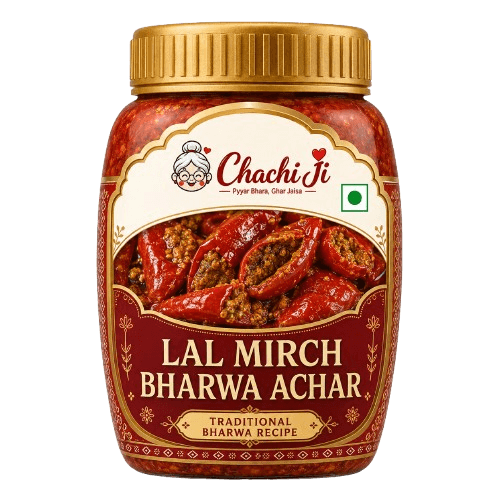 Chachiji's Lal Mirch Bharwa Achar
