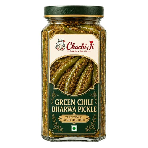 Green Chili Bharwa   details