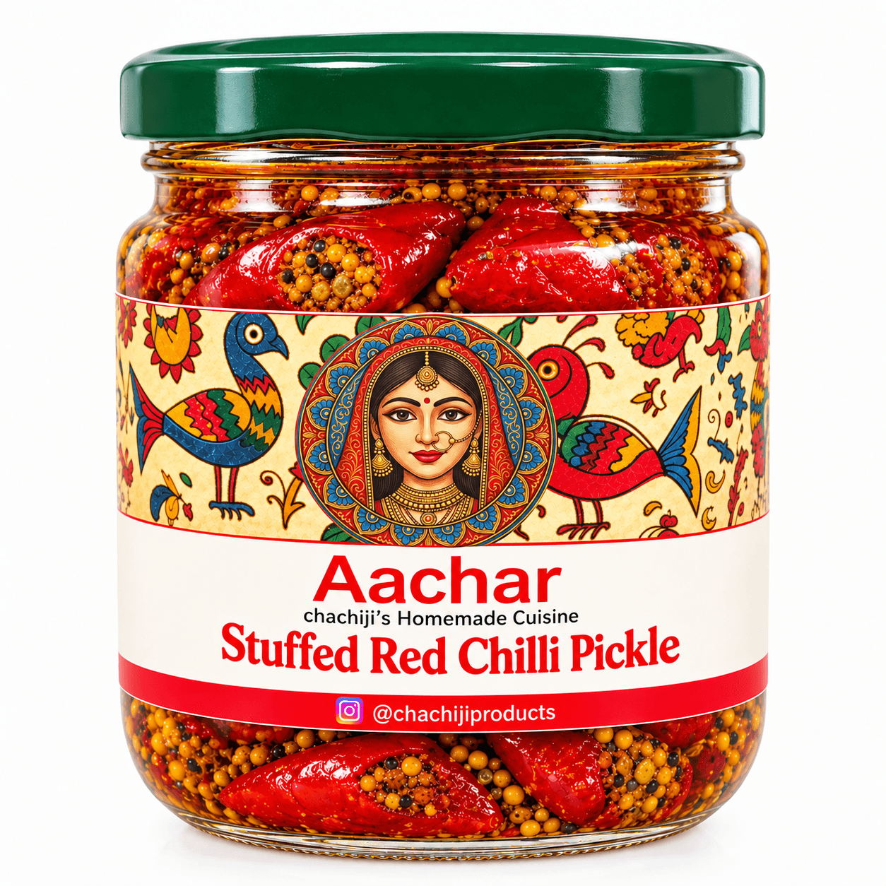 Stuffed Red Chilli pickle